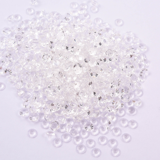 Non AB Transparent Rhinestones - Clear